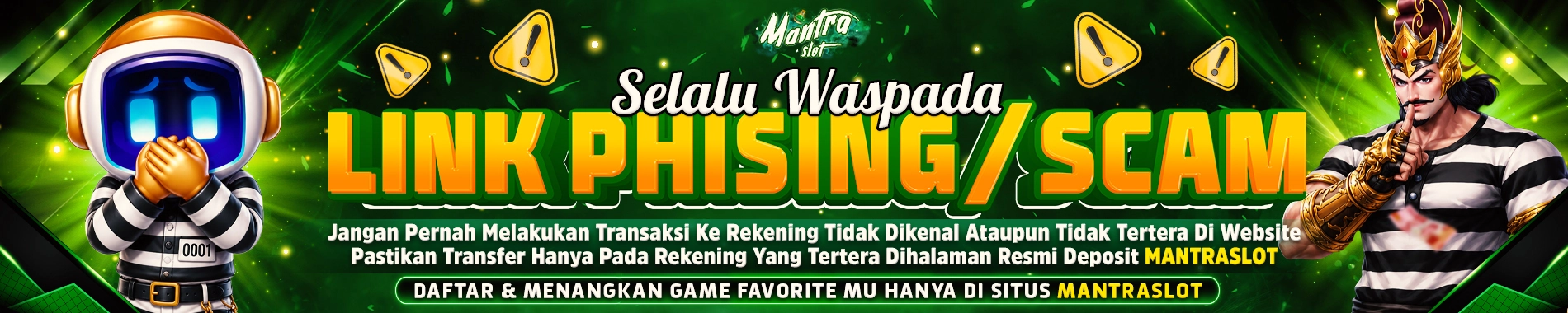 HATI HATI PHISING - MANTRASLOT